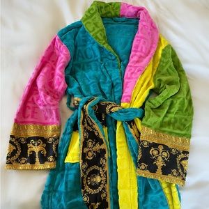 Versace Multicolor Robe